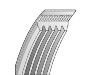 V-Ribbed Belt:5PK1610